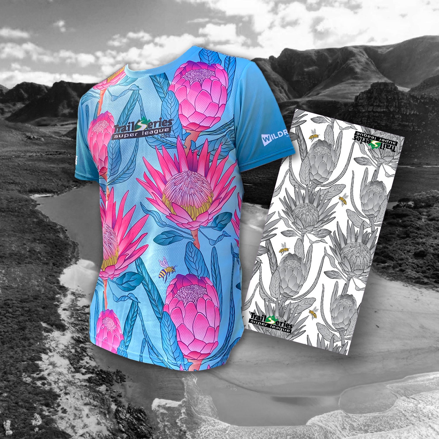 TSSL25 'Protea' Tee & Bluff COMBO