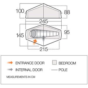 Vango Nevis 100 Tent (1 person)