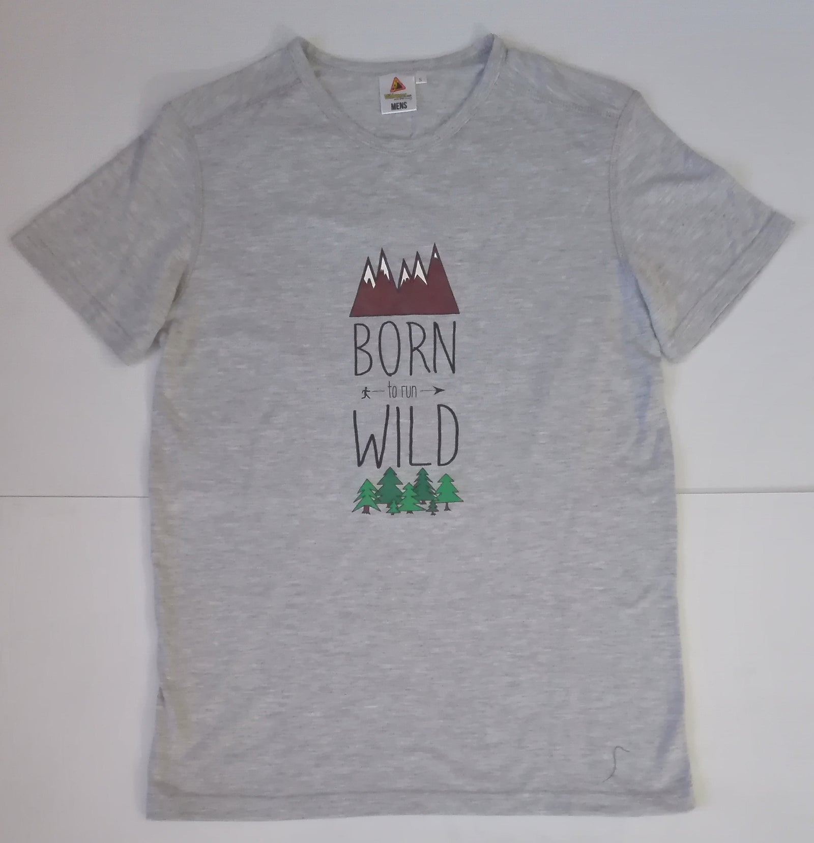 Born to Run Wild Forest Short Sleeve Tee - Mens